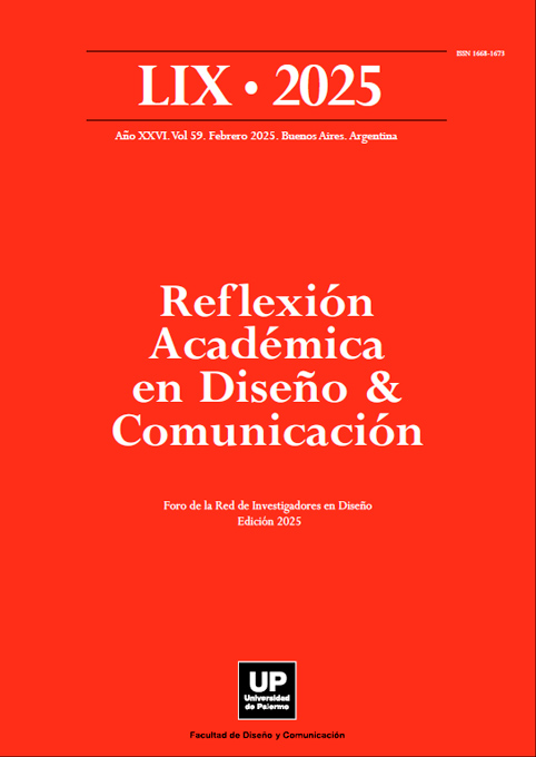 Publicación en Reflexión Académica en Diseño y Comunicación